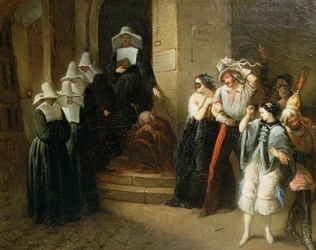 Der Maskenball, ca. 1870